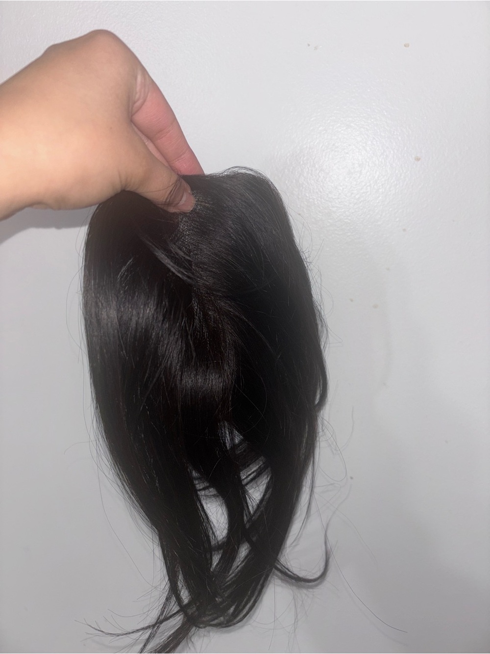 Black Women's Clip-In Hair Topper - Natural Shine front topper new real human ha